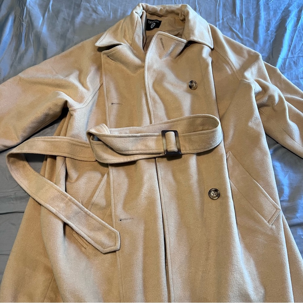 Oversized Trench-coat Boohoo Size 14